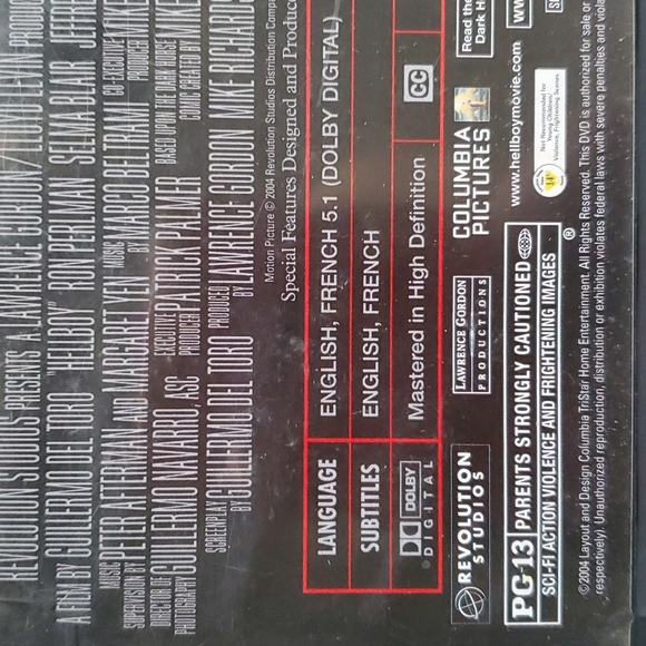 DVD-HELLBOY, 2-Disc Special Edition. Hardcase. EC - Picture 4 of 13